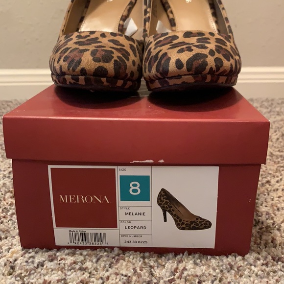 Merona leopard heels - Picture 2 of 5